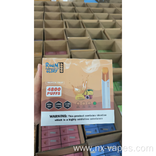 RandM Glory 4800 Puff Disposable Vape